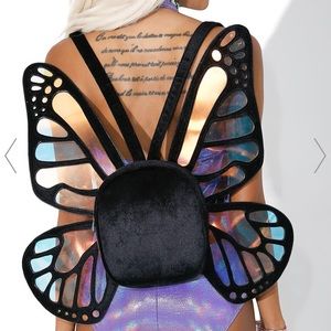 Mystical monarch mini backpack